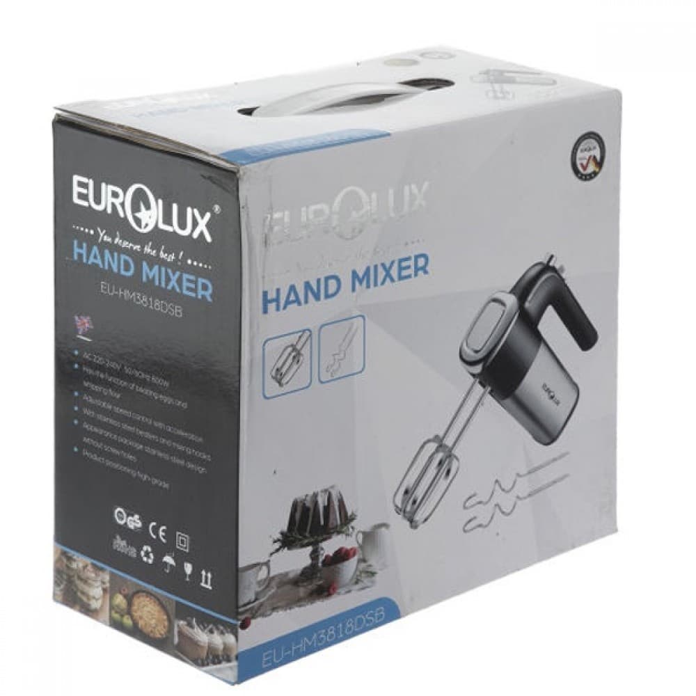 همزن برقی یورولوکس مدل EU-HM3818DSB - تصویر 6