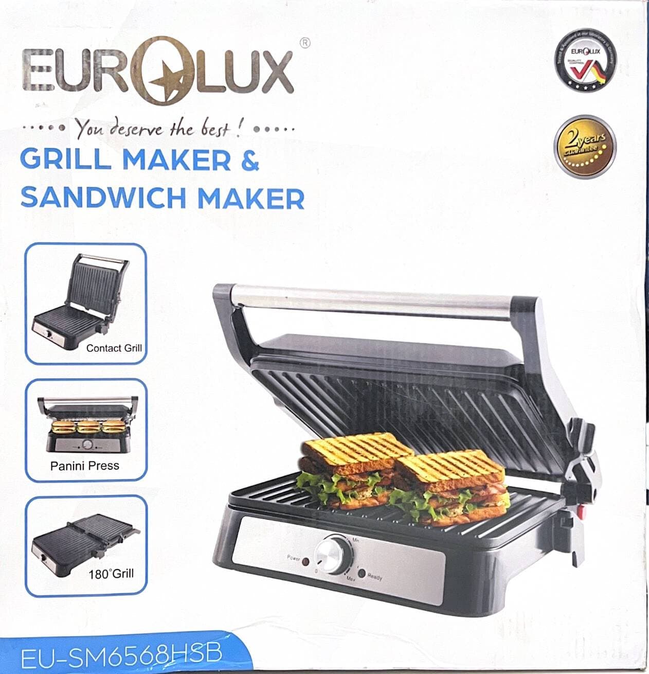 گریل یورولوکس مدل SM6568HSB - تصویر 1