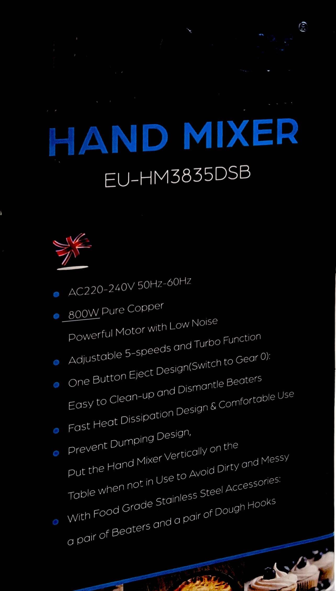 همزن دستی یورولوکس 3835dsb - تصویر 4